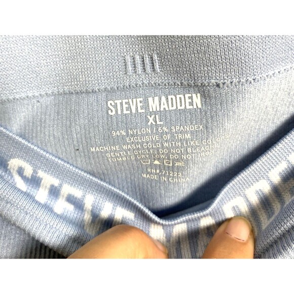 Steve Madden Seamless Bikini Size XL Panties 5 Pack Underwear Ribbed Pink Blue - Picture 5 of 8